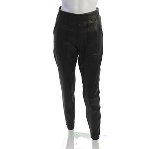 Spanx by Sara Blakely Women Jogger Pants Black Polyester Blend Size S